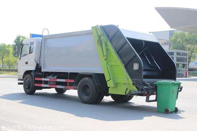 五方壓縮垃圾車 城市清潔的得力助手